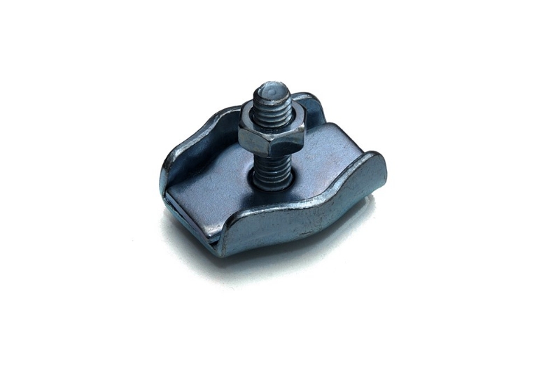 Afbeeldingen van Staaldraadklem simplex / 02 mm / verzinkt