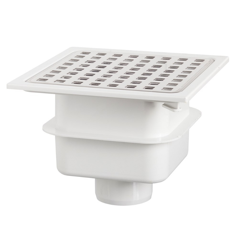 Afbeeldingen van 15X15 ABS VL.PUT OU50 RVS 618 BEZAND