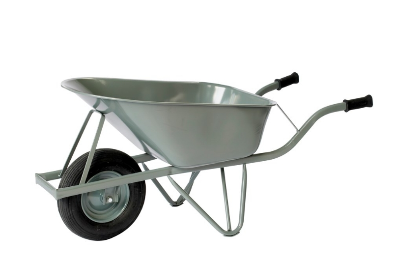 Afbeeldingen van Kruiwagen standaard, 4ply luchtband inhoud 80