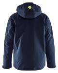 Afbeeldingen van Blåkläder/Lichtgewicht gevoerde winterjas 4-weg stretch/4484/Donker marineblauw/High vis geel/S