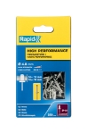 Afbeeldingen van Rapid 4,8x20mm High Performance blindklinknagels 250 st., Box
