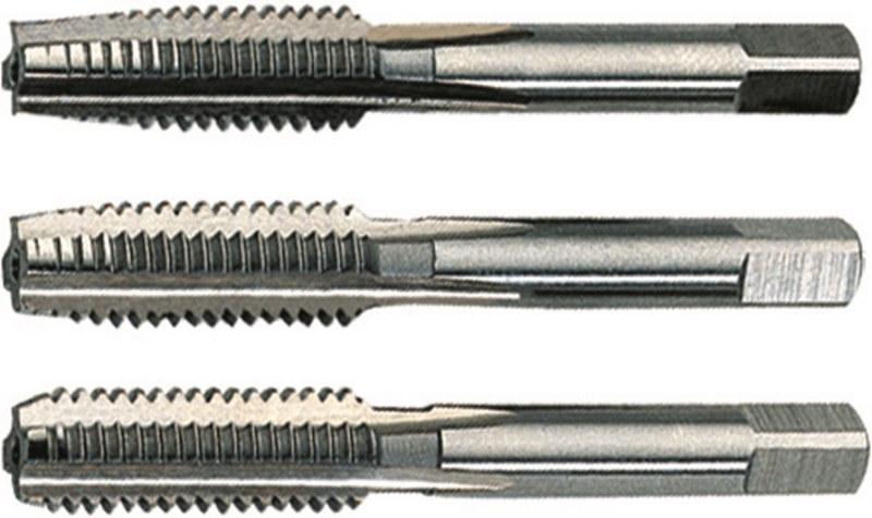 Afbeeldingen van HSS Handtappenset, 3-dlg., DIN 352, metrisch, M6x1,0