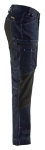 Afbeeldingen van Blåkläder/Service werkbroek denim stretch/1459/Marineblauw/Zwart/C54