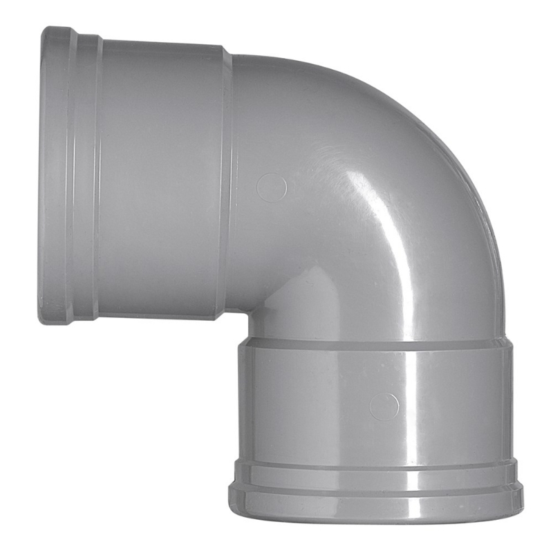 Afbeeldingen van 125mm bocht dw 2xmm 87