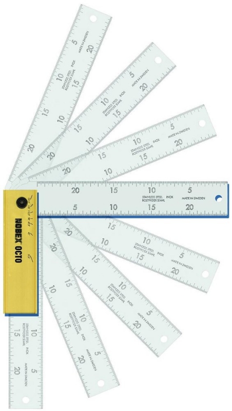 Afbeeldingen van NOBEX VERSTELBARE WINKELHAAK OCTO 200