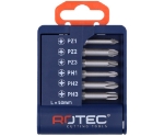 Afbeeldingen van Bitset 6-delig E6,3 x 50mm PH-PZ