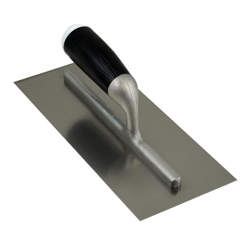 Afbeeldingen van Plakspaan 280x120 RVS zwart kunststof h