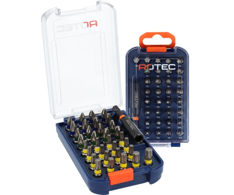 Afbeeldingen van Bitset Opti-Line 34-delig PH-PZ-T + bithouder