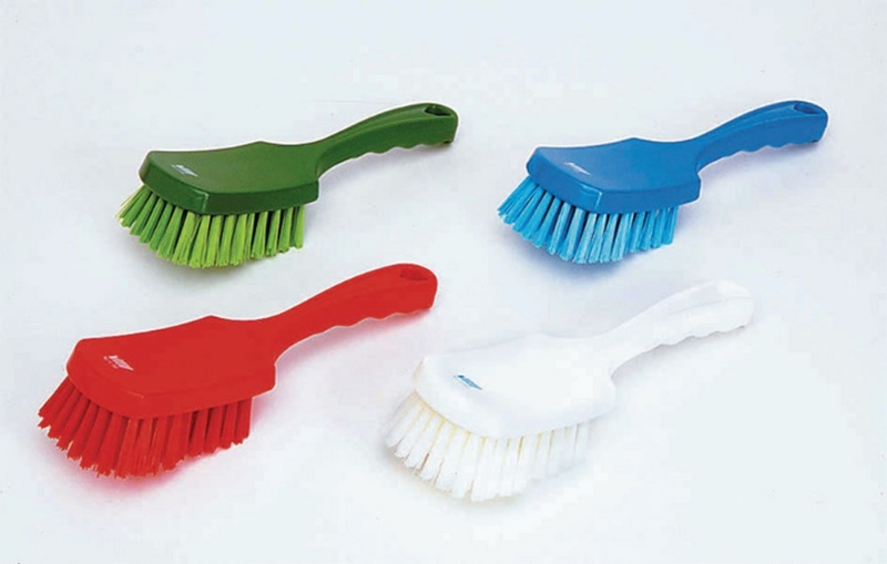 Afbeeldingen van Vikan Afwasborstel groot 25 cm blauw