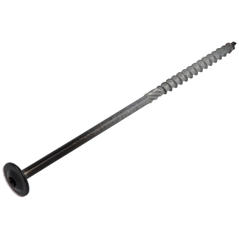 Afbeeldingen van Dynaplus houtbouwschroef vz tk zwart tx-40 8.