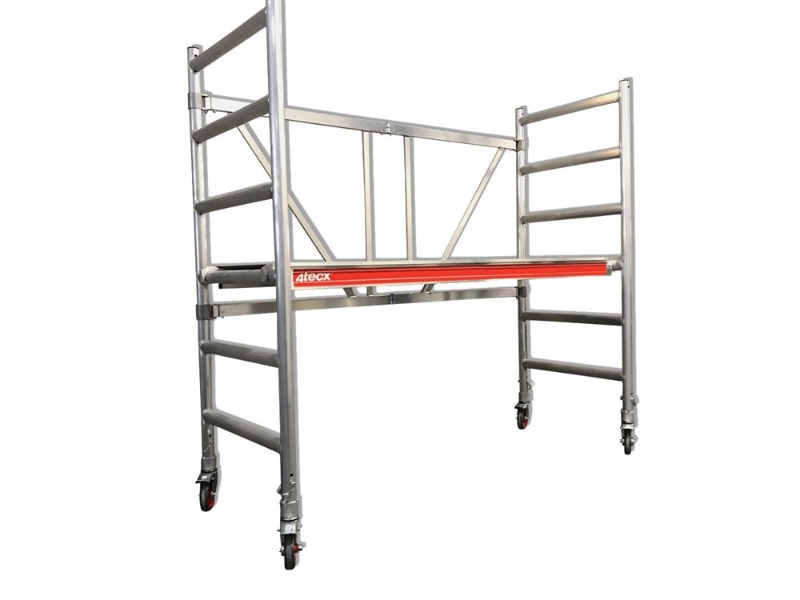 Afbeeldingen van 4Tecx Kamersteiger 6 tredes inclusief bus zon
