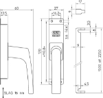 Afbeeldingen van STAAF 7-150CM STAAF VOOR KRUKESPAGNOLET 7E, L