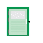 Afbeeldingen van AXA Deurkruk/vlinder/f1 ean