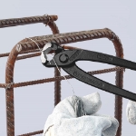 Afbeeldingen van Moniertang gepolijst/zwart 280 mm