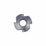 Afbeeldingen van Inslagmoer vz voor hout m6x9 (250)