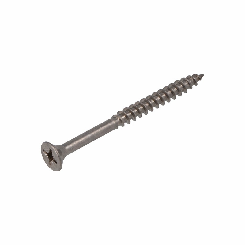 Afbeeldingen van Spaanplaatschroef rvs-a2 pk pz-3 6.0x120/70 (