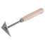 Afbeeldingen van Copenhagen Pro driehoekschraper, dun, 8 cm, FSC houten handvat.