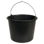 Afbeeldingen van Gripline-D 20 Emmer zwart, knopbeugel, L-scala