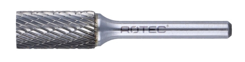 Afbeeldingen van HM-Stiftfrees, model A, Z6 / Kruisvertand / ø12,7x25x70xø6