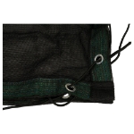 Afbeeldingen van Konvox Aanhangwnet fijnmazig met elastiek 2,5x4,5m Zwart