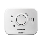 Afbeeldingen van Koolmonoxidemelder draadloos koppelbaar 3V, FireAngel W2-CO-10X-EU