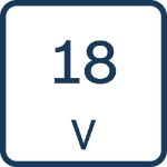 Afbeeldingen van Bosch Accu Click & Go 18 V Starterset 2x 5,0