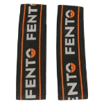 Afbeeldingen van Set elastieken met klittenband voor kniebesch