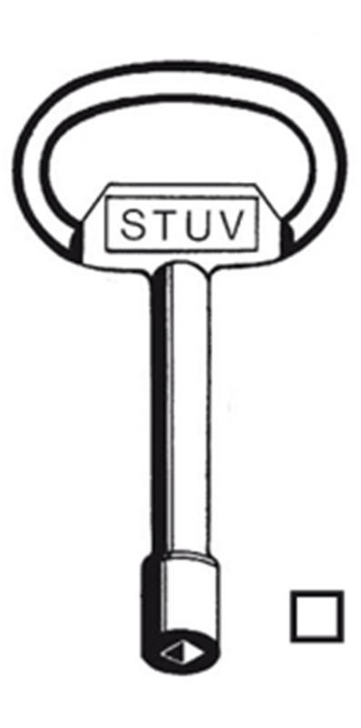 Afbeeldingen van STUV Doornsleutel vierkant 8mm