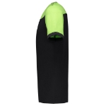 Afbeeldingen van T-SHIRT BICOLOR NADEN BLACKLIME XL