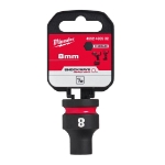 Afbeeldingen van Shockwave™ dop Hex 1/2 kort 8mm-1pc