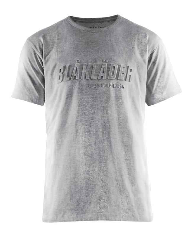 Afbeeldingen van Blåkläder/T-shirt 3D/3531/Grijs Mêlee/M