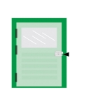 Afbeeldingen van Cisa oplegdeurslot/vaste buitencilinder/DM50/