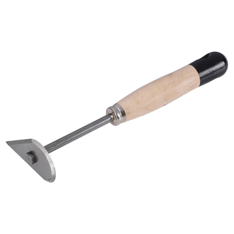 Afbeeldingen van Copenhagen Pro schraper, ovaal model, FSC houten handvat.