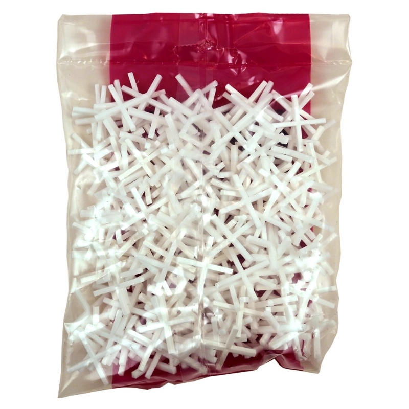 Afbeeldingen van Tegelwiggen 1-12 mm (zakje á 200 st.)