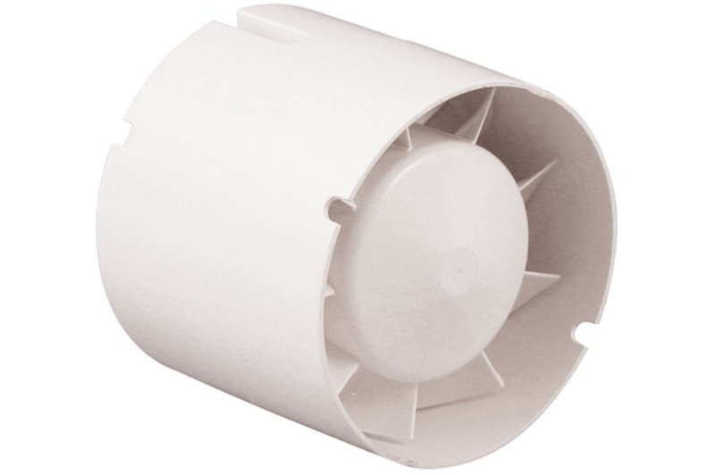 Afbeeldingen van Buisventilator VKOT 100 ABS, kunststof wit