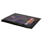 Afbeeldingen van Konvox Bouwhekkleed 150gr zwart 1.76x3.41m