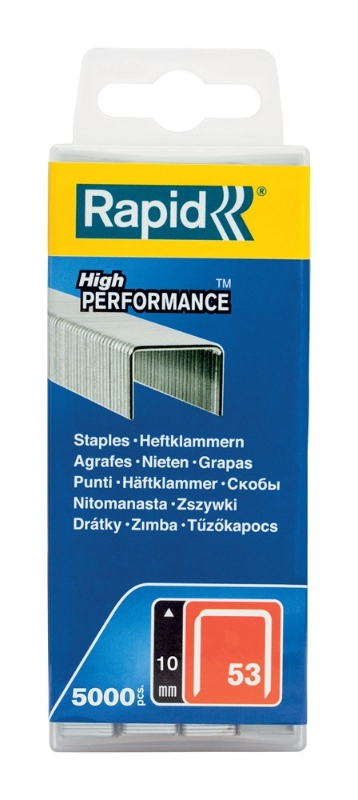 Afbeeldingen van Rapid Nieten 53/10 mm Gegalvaniseerd 5.000 st