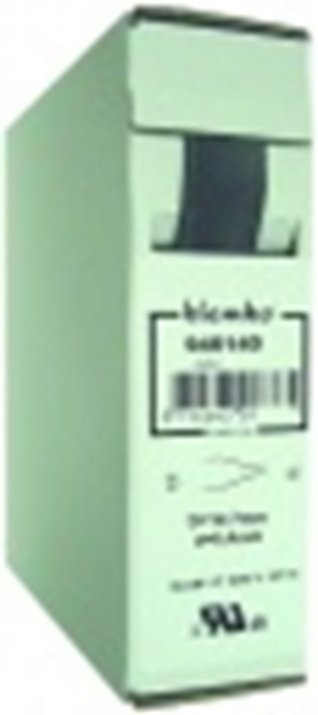 Afbeeldingen van Krimpkous Polyolefin 2:1 In Trekbox Zwart 12,7 > 6,3mm