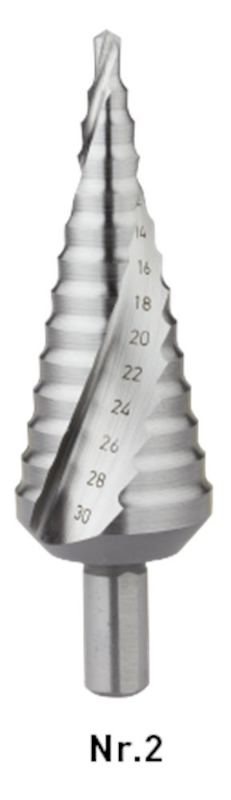 Afbeeldingen van HSS Trappenboor Nr.2 / ø4-30