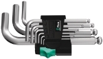 Afbeeldingen van Wera 950/9 Hex-Plus 3 Stiftsleutelset, metris