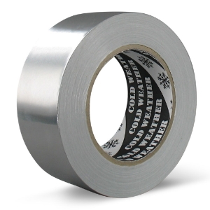Afbeeldingen van Aluminiumtape SA Zilver 50 mm x 45 m x 30µ TT-Compact®