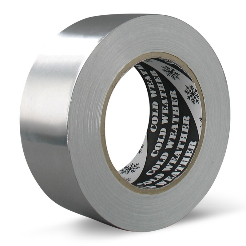 Afbeeldingen van Aluminiumtape SA Zilver 50 mm x 45 m x 30µ TT-Compact®