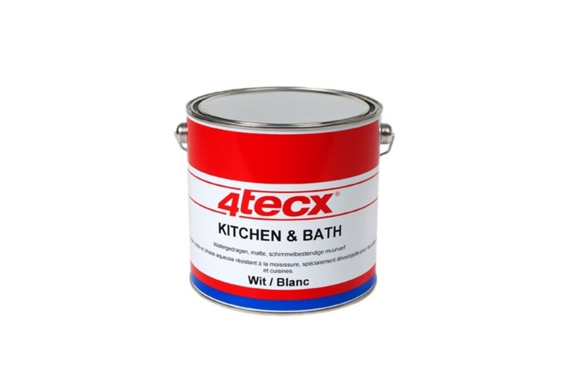 Afbeeldingen van 4Tecx Primer kitchen & bath wit 2,5ltr