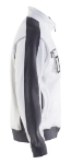 Afbeeldingen van Blåkläder/Sweatshirt lange rits/3351/Wit/Grijs/L