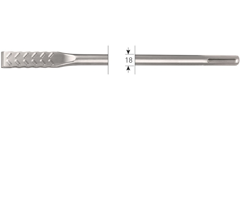 Afbeeldingen van SDS-max platte beitel, V-Breaker, 25x400 (vpe