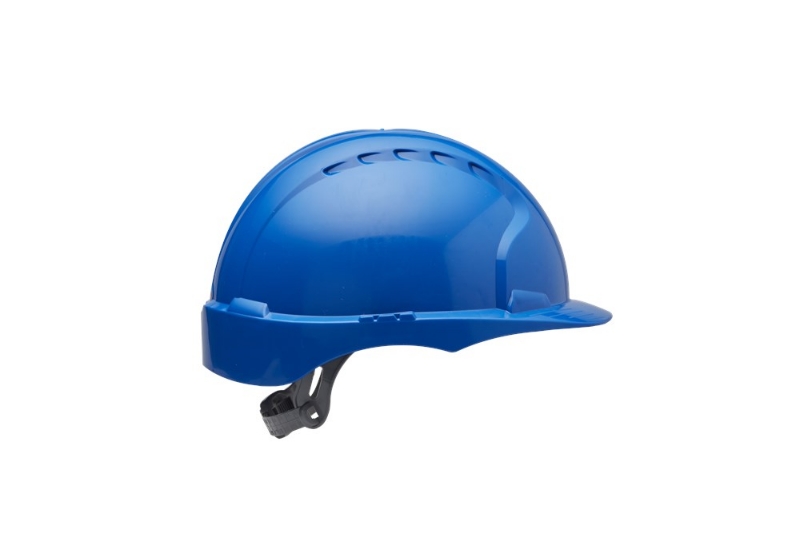 Afbeeldingen van Helm AJF170 EVO3 Mid Draaiknop Vented blauw