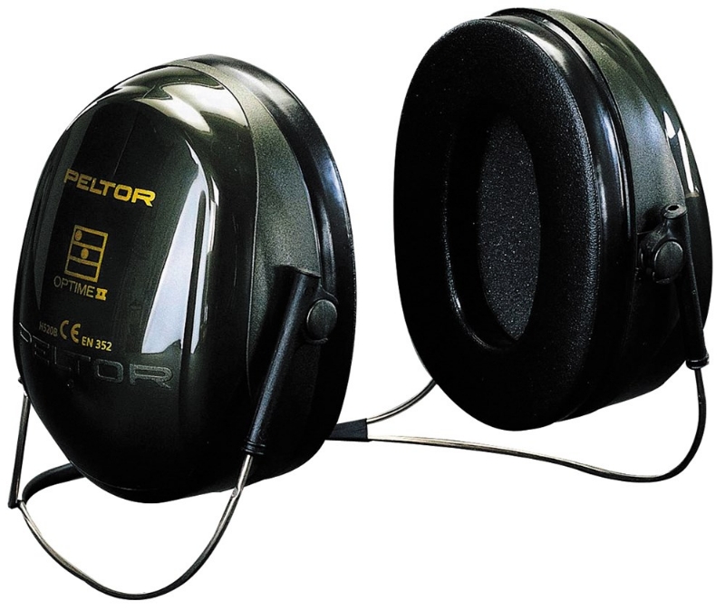Afbeeldingen van Gehoorkap Optime Ii H520B Nekbeugel, Peltor,