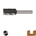 Afbeeldingen van HM Groeffrees met grondsnijder, GOLD-LINE, ø18x20x50, d2=8