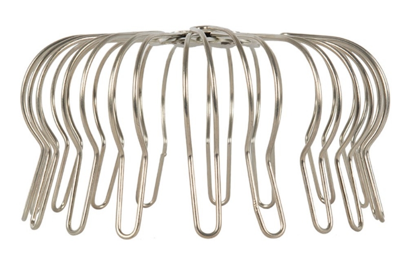 Afbeeldingen van Boldraadrooster ø +200mm gegalvaniseerd staal