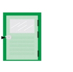 Afbeeldingen van OPLEGSLOT DIAMETER 25MM DM 50MM LINKS
